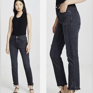 Trave Denim High Rise Constance Straight Tapered Jean *NWT*